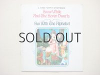 【人形絵本】飯沢匡／土方重巳「Snow White and the Seven Dwarfs ／Fun With The Alphabet」1969年