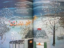 他の写真3: 【クリスマスの絵本】グランマ・モーゼス「THE NIGHT BEFORE CHRISTMAS」1961年