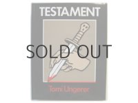 トミ・ウンゲラー「TESTAMENT」1985年
