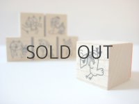 出口かずみ・スタンプ「手紙が届いたとり」