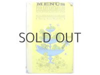 ジョン・アルコーン挿絵「MENUS FOR ENTERTAINING」1960年