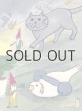 【新品】 出口かずみ・ポストカード「夜のパトロール」など／2枚セット