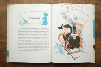 画像7: 【古本】 1943年 (ZTRATIL SE VLAK TRI DETI A PES)