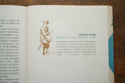 画像8: 【古本】 1943年 (ZTRATIL SE VLAK TRI DETI A PES)