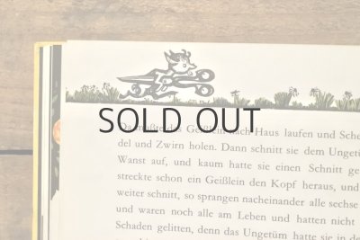 画像10: 【古本】1973年（Der Wolf und die sieben jungen Geißlein）