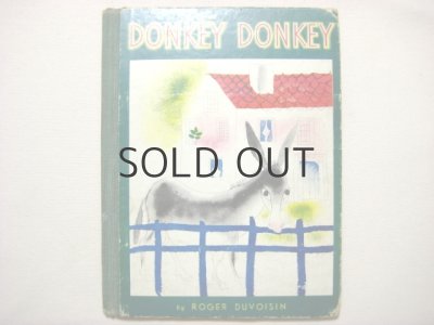 画像1: ロジャー・デュボアザン「DONKEY DONKEY」1940年