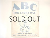 ヘレン・スウェル「ABC FOR EVERYDAY」1930年