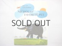 サンドベルイ夫妻「NICHOLAS' FAVORITE PET」1969年