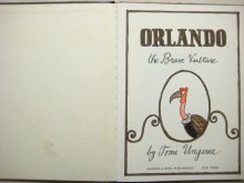 他の写真1: トミ・ウンゲラー「ORLANDO The brave vulture」1966年