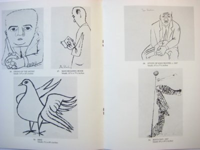 画像3: ベン・シャーン図録「THE DRAWINGS OF BEN SHAHN」1970年