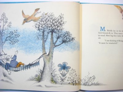 画像1: エイドリアン・アダムス「Mr. Biddle and the Birds」1971年