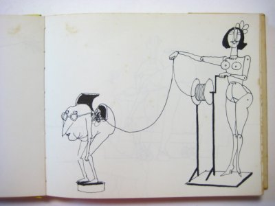 画像3: トミ・ウンゲラー「The Underground Sketchbook of Tomi Ungerer」1964年