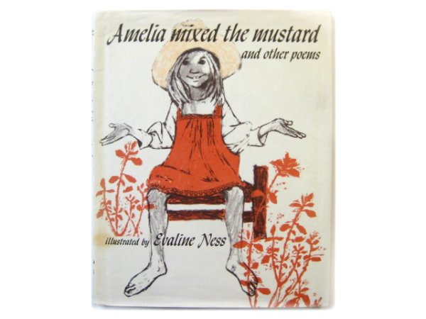 画像1: エバリン・ネス「Amelia mixed the mustard and other poems」1975年 (1)