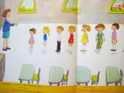 画像2: 西巻茅子「Picture book Dictionary2 School Life」 ※レコード付き