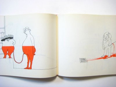 画像1: トミ・ウンゲラー「Tomi Ungerer's Geheimes Skizzenbuch」1968年 ※ドイツ版
