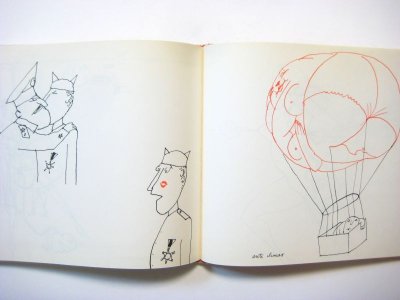 画像2: トミ・ウンゲラー「Tomi Ungerer's Geheimes Skizzenbuch」1968年 ※ドイツ版
