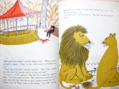 画像1: ロジャー・デュボアザン「THE HAPPY LION AND THE BEAR」1964年